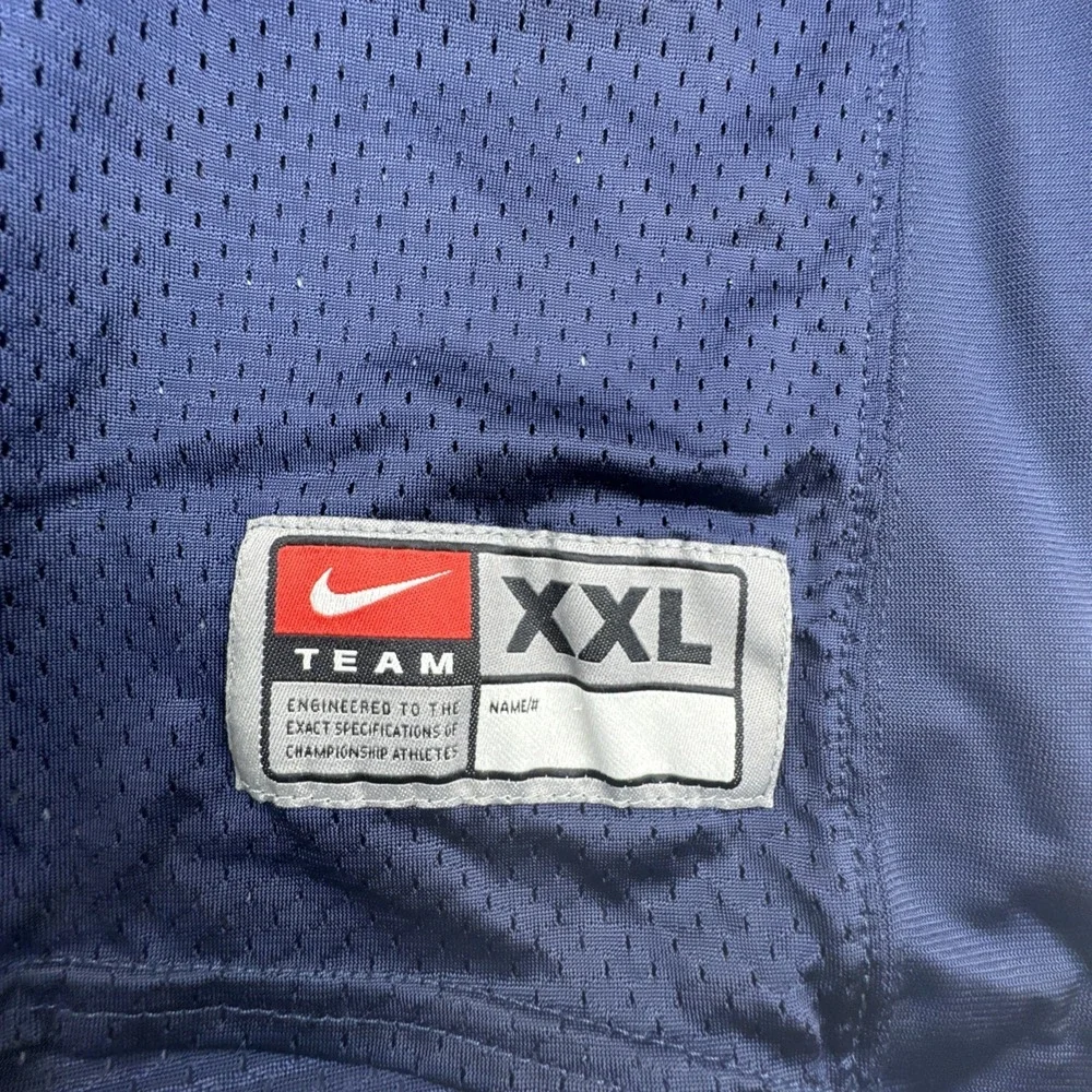 Nike Mens Football Jersey XXL Navy Blue Gators 48 Mesh Athletic Team Training